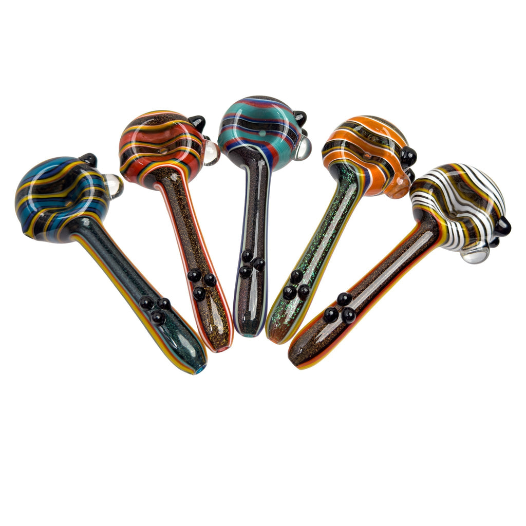 Eye Candy Crush ~ Dichro Thin-Stem Spoons (Various Colors)