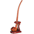 Pulsar ~ Shire Pipes x LoTR GANDALF Pipe & MIDDLE-EARTH Pipe Stand Bundle - 12.5"