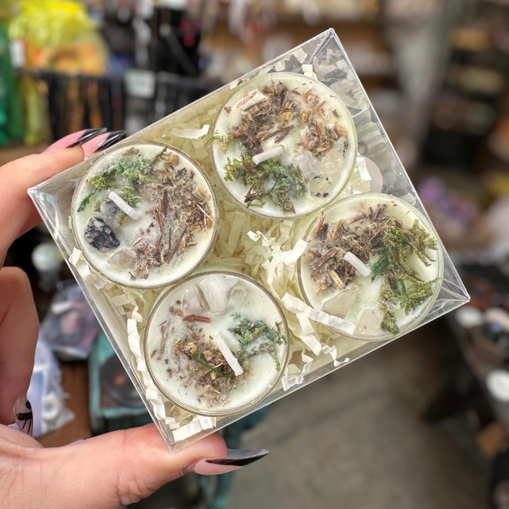Cerridwen Goddess Tea Light Candle Set