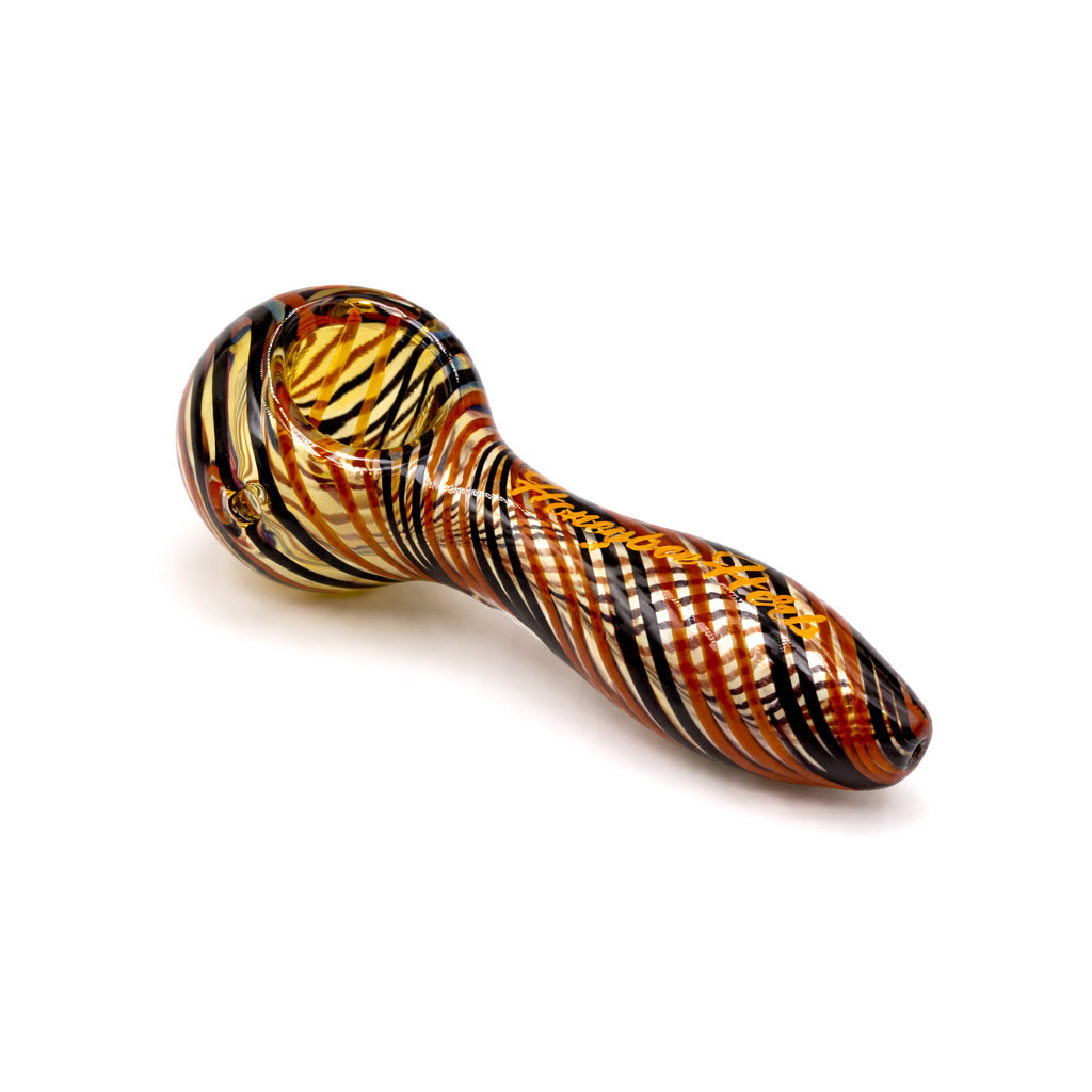INSIDE OUT LINEWORK SWIRL HAND PIPE SPOON