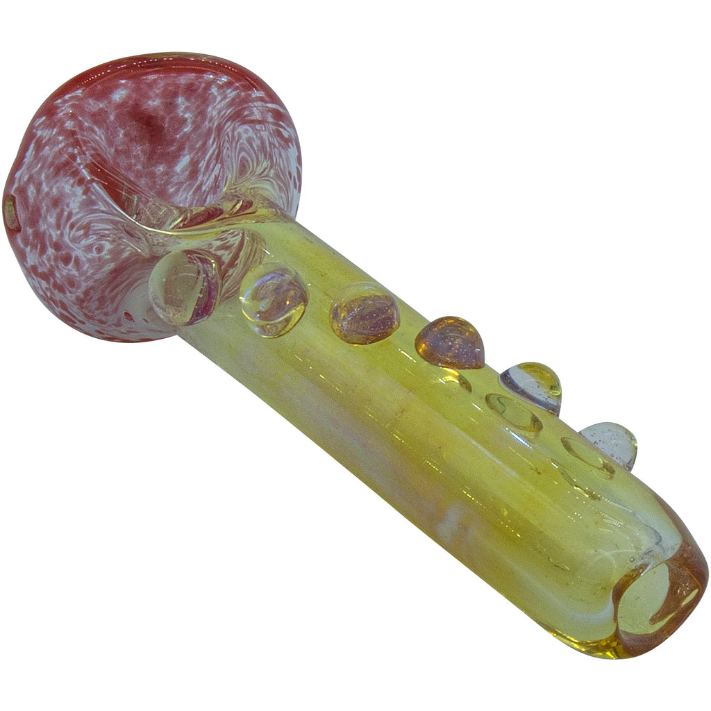 LA Pipes - "Razorback" Silver Fumed Mini Spoon (Various Colors)