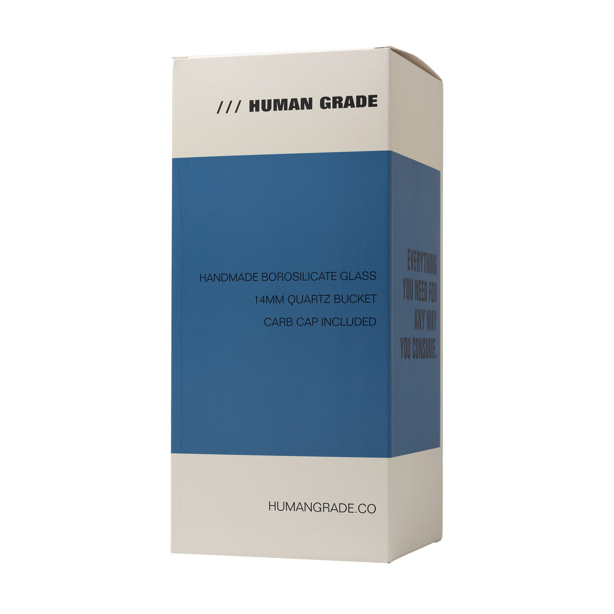 Human Grade - 10" Mini Gumball Rig Glass Water Pipe
