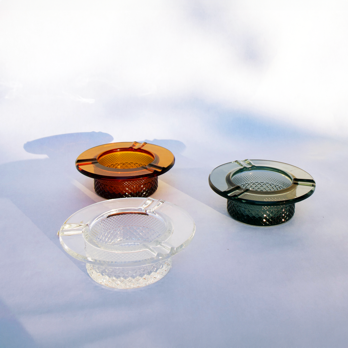 Jane West ~ Twenties Collection Ashtray | Clear