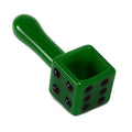 Honeybee Herb ~ DICE DESIGN GLASS HAND PIPE