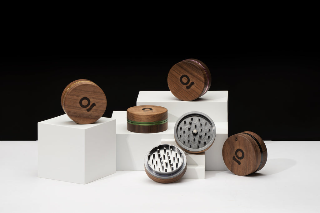 ONGROK - 3 Inch, 2-Piece Walnut Grinder