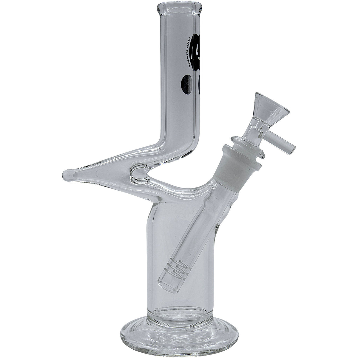 LA Pipes - "The Zig" Straight Zong Style Bong