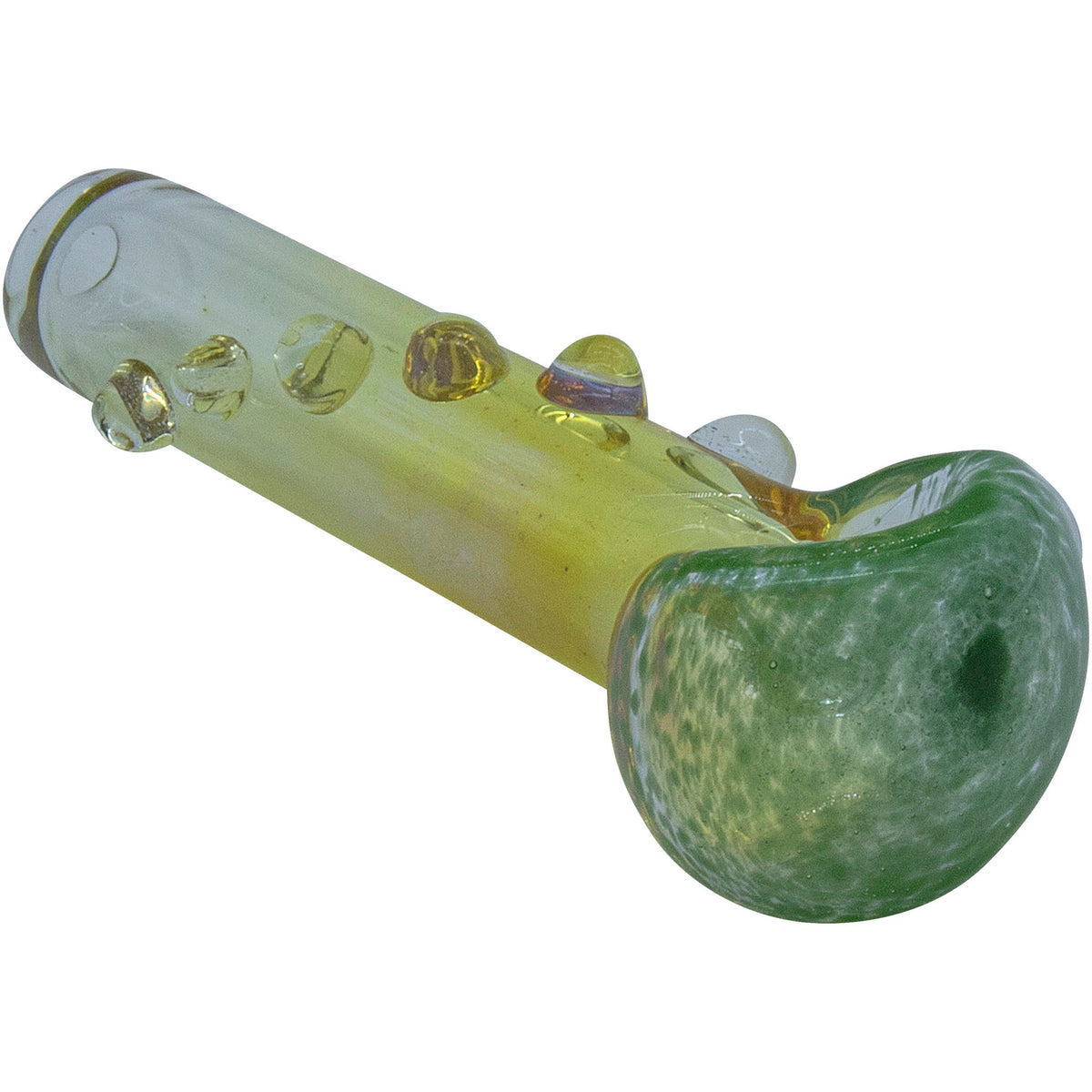 LA Pipes - "Razorback" Silver Fumed Mini Spoon (Various Colors)