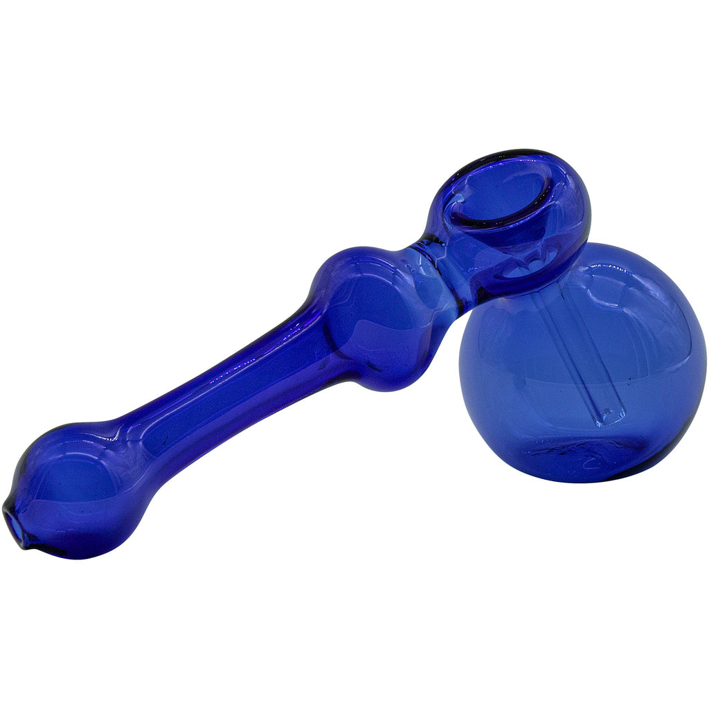 LA Pipes - "Glass Hammer" Glass Hammer Bubbler Pipe (Various Colors)