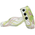 LA Pipes - Green Slyme and Bubble Gum Twist Hammer Pipe