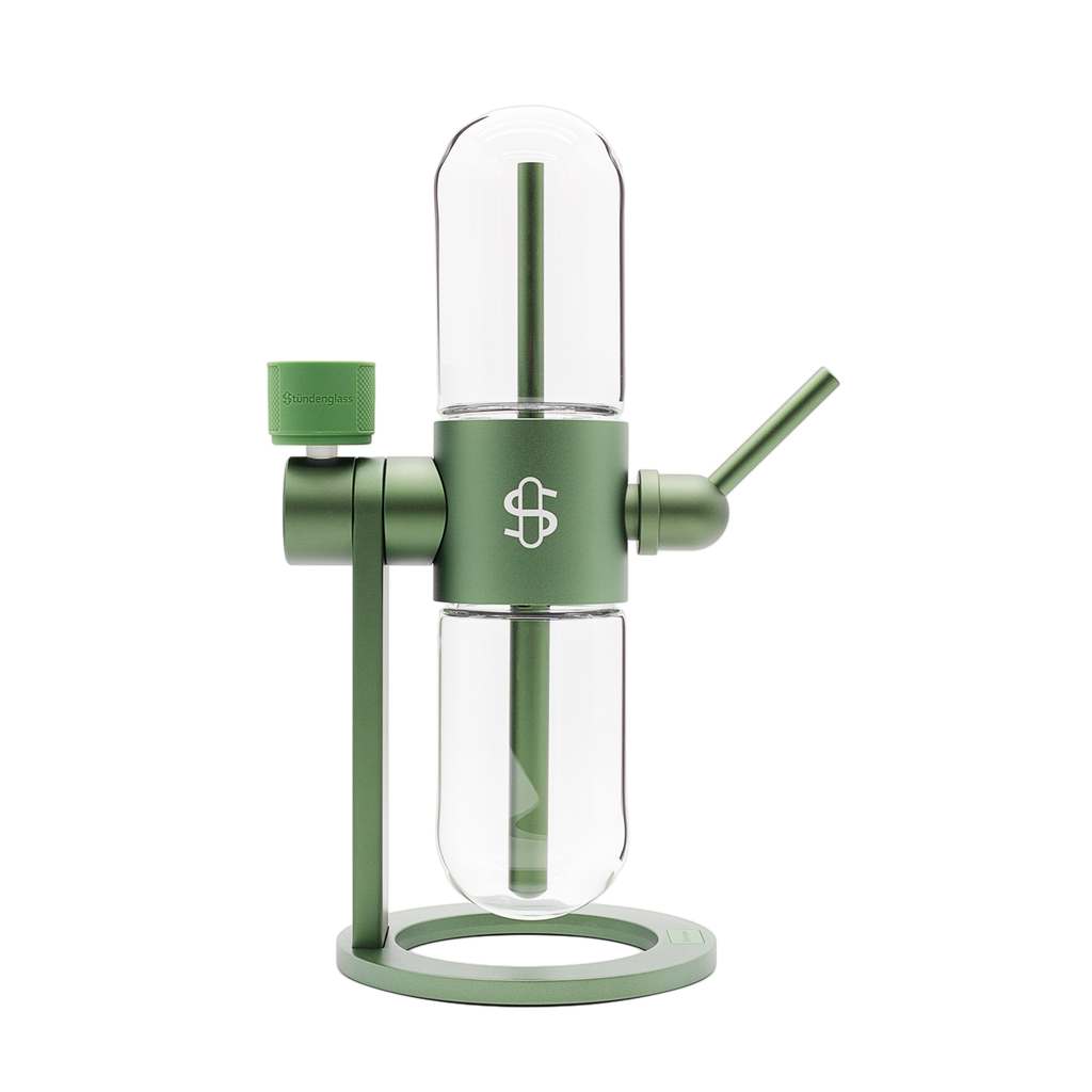 Stündenglass ~ Gravity Infuser - Olive Green | 360° Gravity Hookah