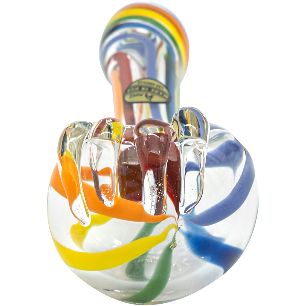 LA Pipes - Rainbow Ripper Spoon Pipe
