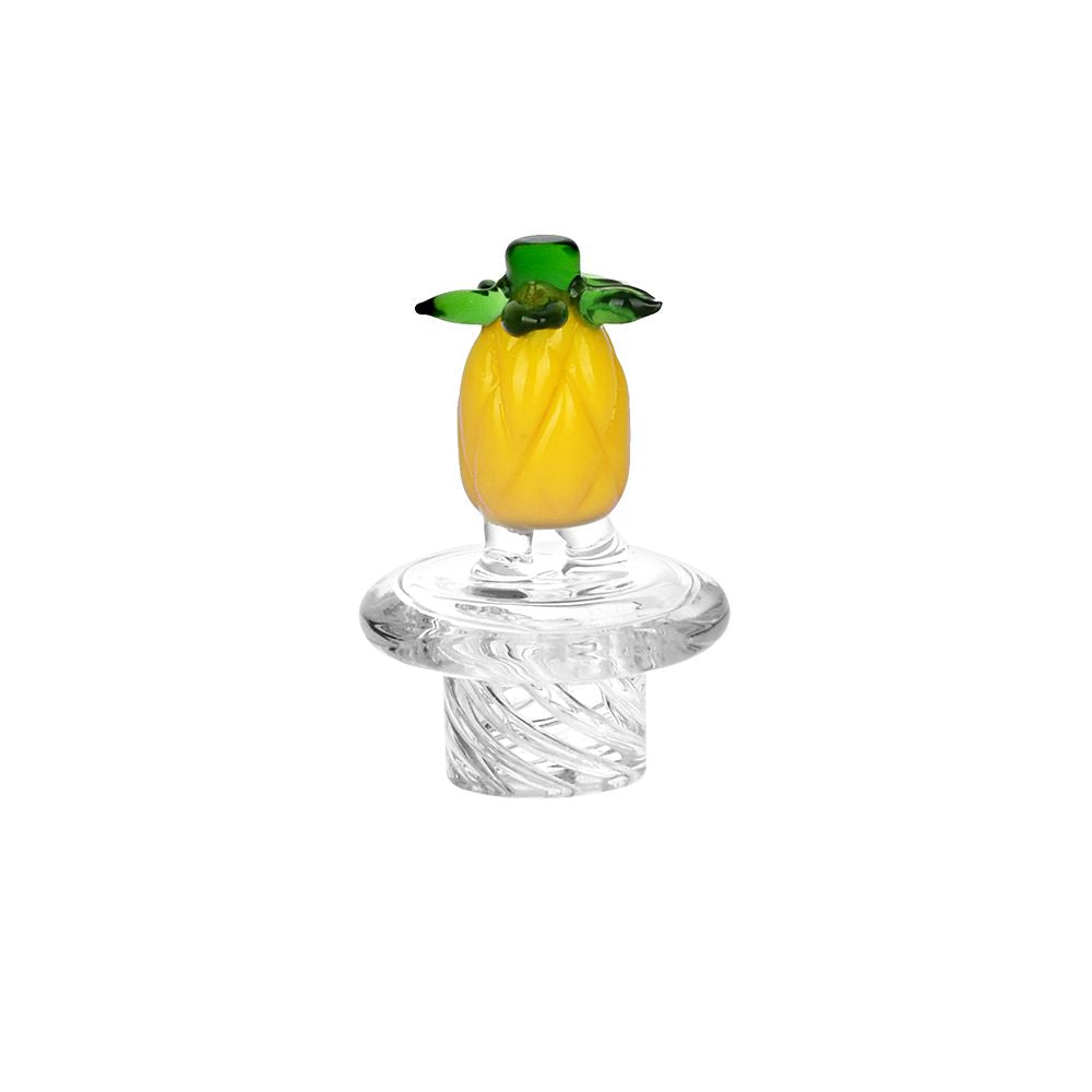 Pulsar ~ Fruit Series Pineapple Express Glow In The Dark Dab Rig Kit - 8" / 14mm F