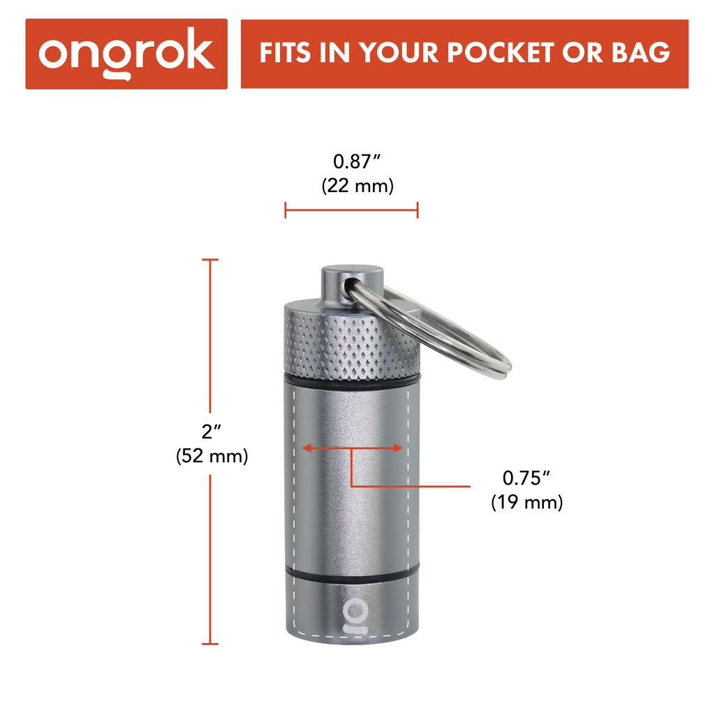 Ongrok - Small Storage Keychain
