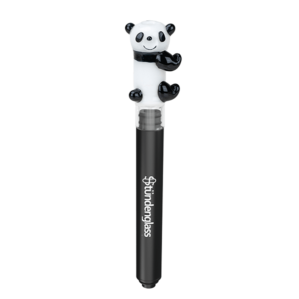 Empirer Glassworks ~ Stundenglass Hose Tip Panda Panda Panda