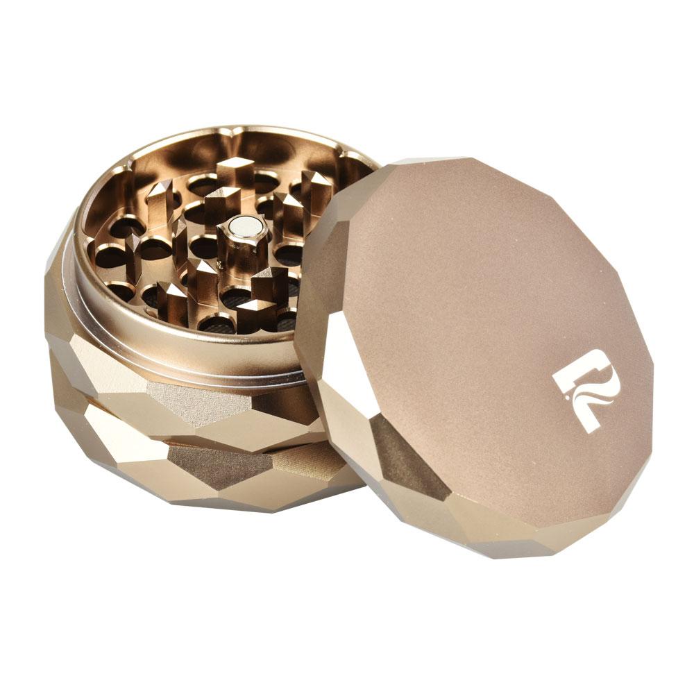 Pulsar ~ Diamond Faceted Aluminum Herb Grinder