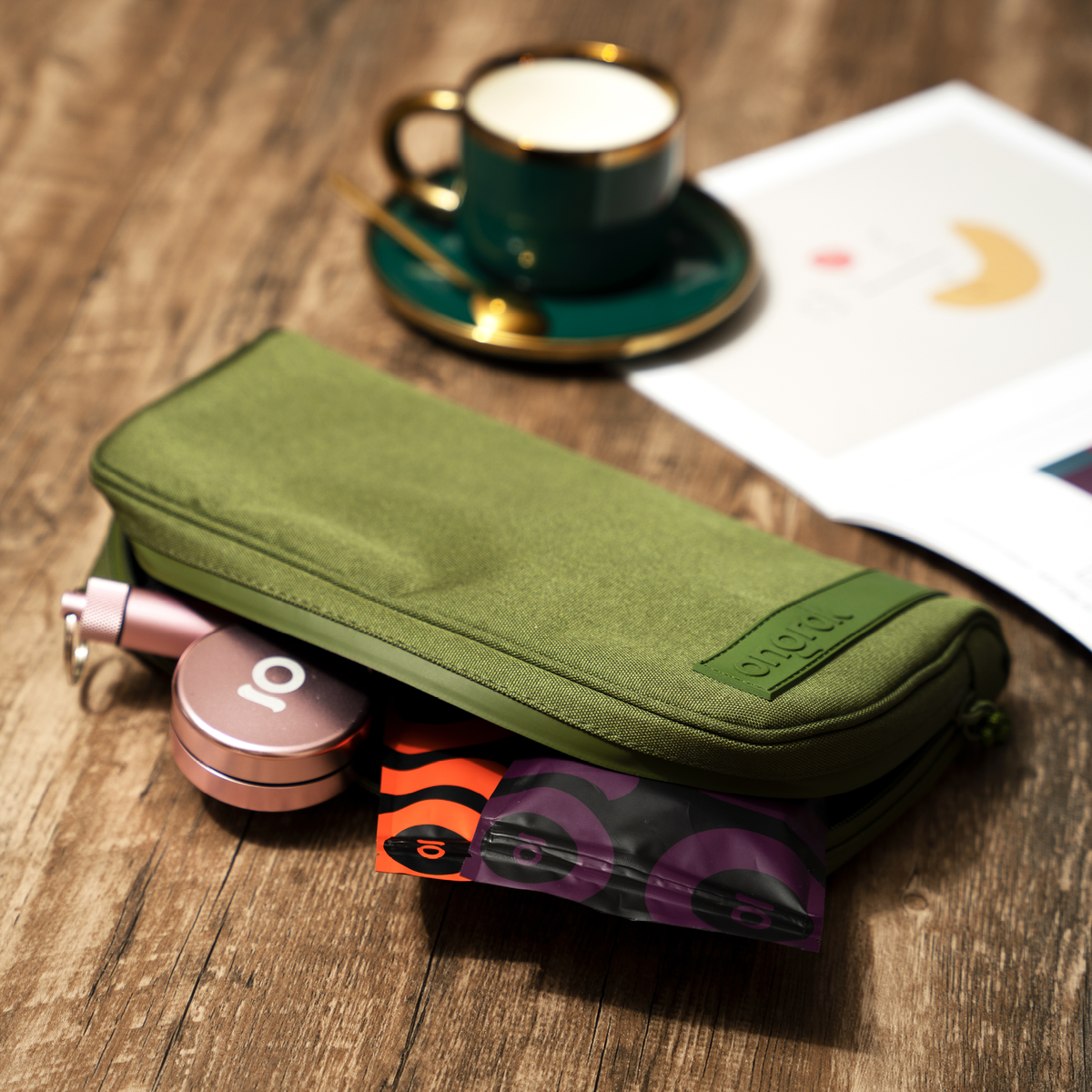 Ongrok - Carbon-lined Wallets with Combination Lock V 2.0 | 3" Sizes (Small, Medium, Large)