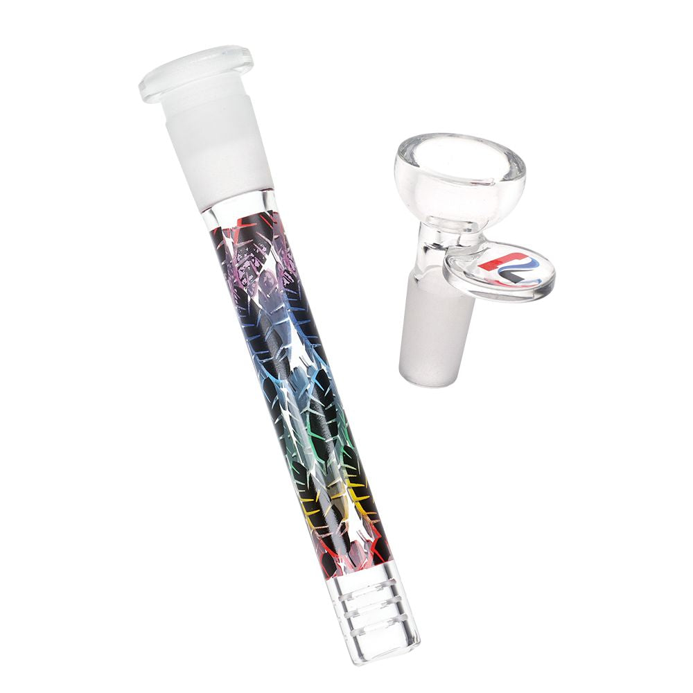 Pulsar ~ Design Series Straight Tube Glass Water Pipe | 12" | 14mm F