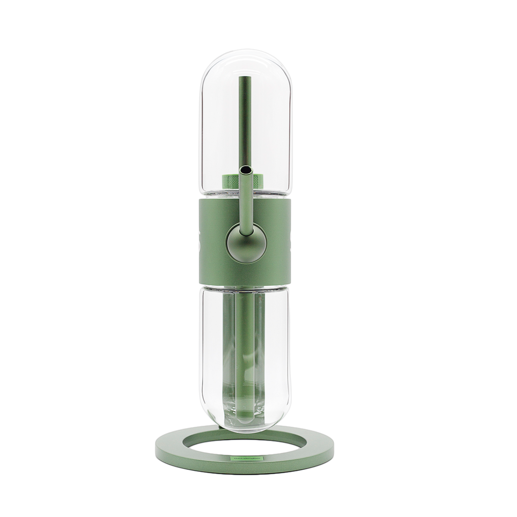 Stündenglass ~ Gravity Infuser - Olive Green | 360° Gravity Hookah