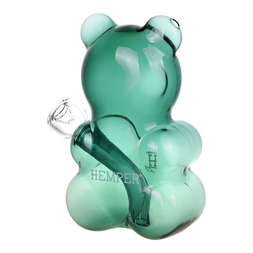 HEMPER - Gummy Bear Glass Water Pipe - 6.5" / 14mm F