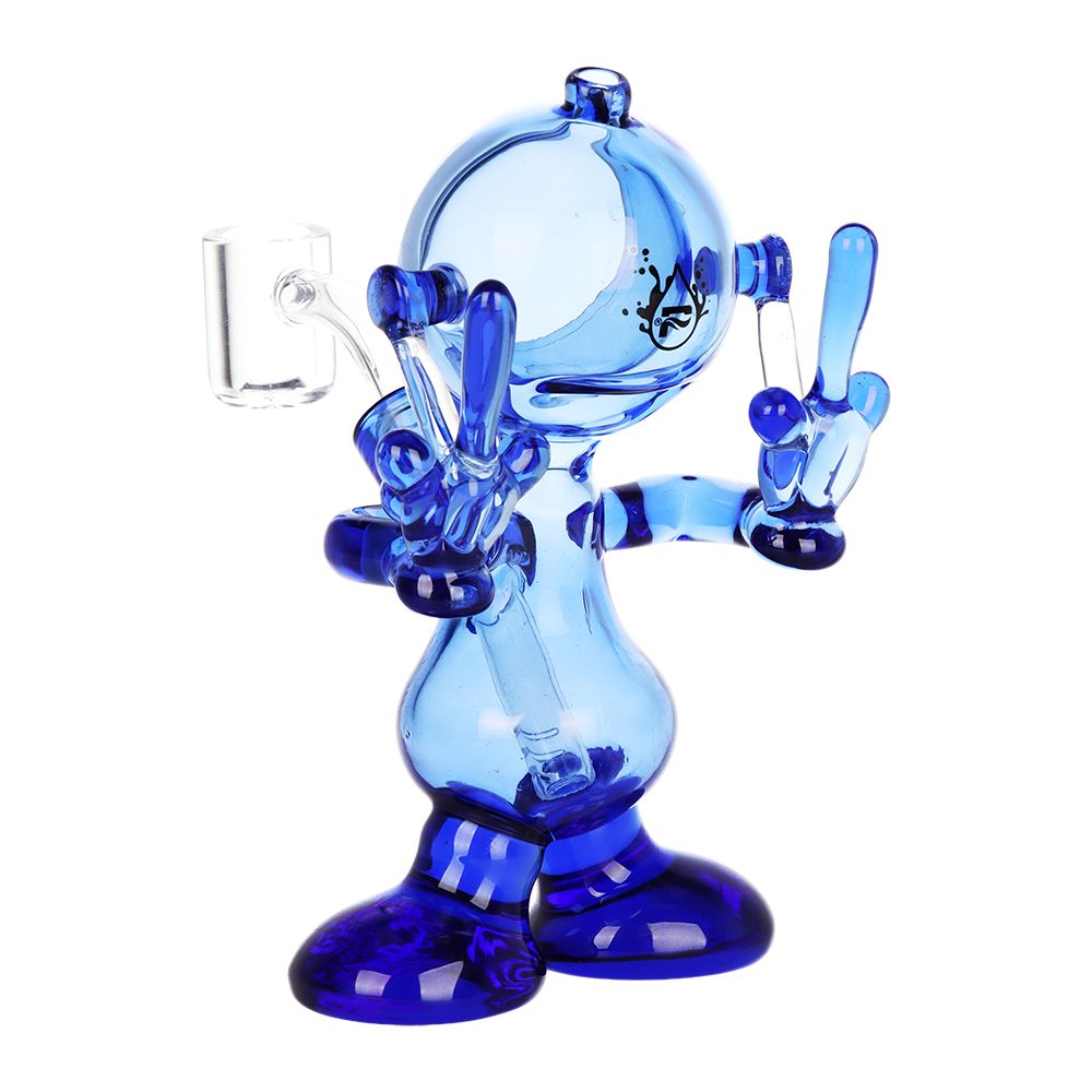 Pulsar ~ F YOU Spaceman Glass Dab Rig - 6" / 14mm F
