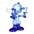 Pulsar ~ F YOU Spaceman Glass Dab Rig - 6" / 14mm F