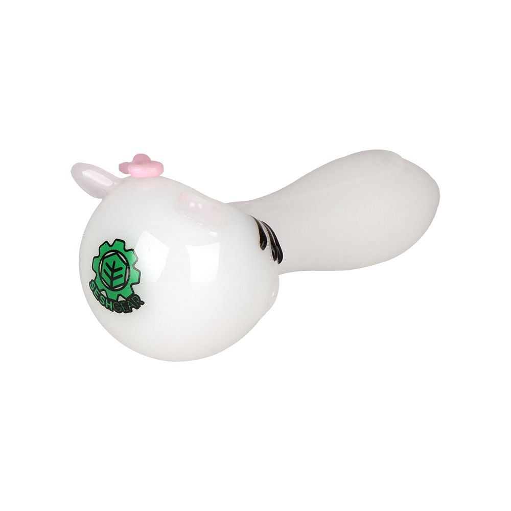 SeshGear ~ Cute Kitty Glass Spoon Pipe - 4"