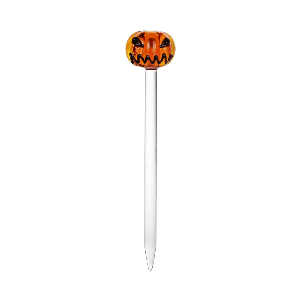 Pulsar ~ Halloween Ball Glass Dab Rig Set - 7.75" / 14mm F