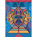 3-D Geometric Hamsa Tapestry