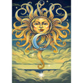 3-D Intertwined Sun & Moon Tapestry