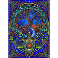 3-D Tree of Life Tortoise Tapestry