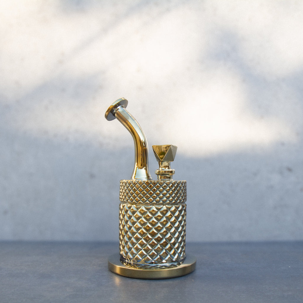 Jane West ~ Twenties Collection Water Pipe | Gold