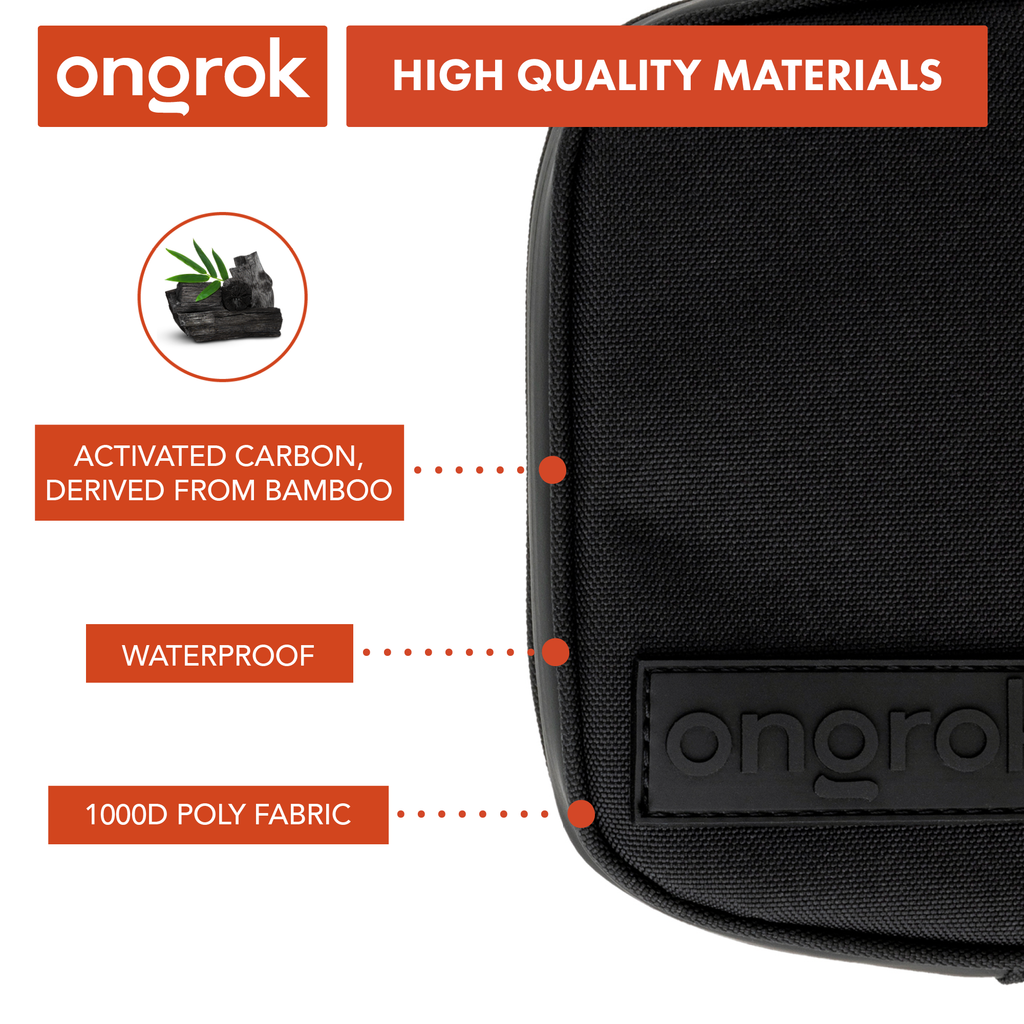 Ongrok - Carbon-lined Wallets with Combination Lock V 2.0 | 3" Sizes (Small, Medium, Large)