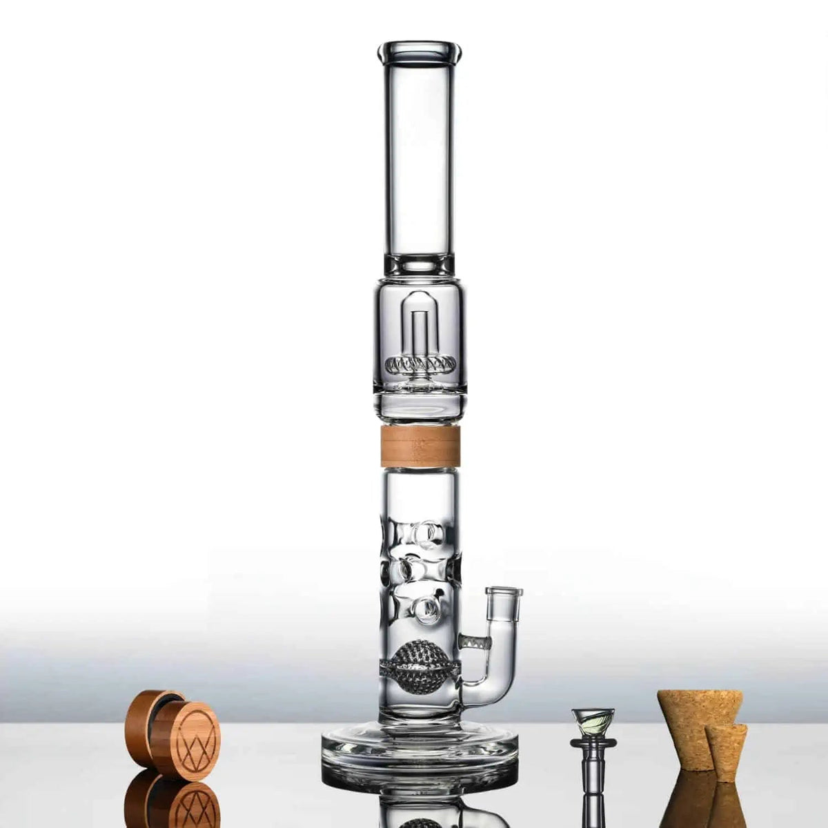 Vitae Glass - 18" Swiss UFO Bong