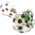 LA Pipes - "Spotted Poison Frog" Spoon Glass Pipe