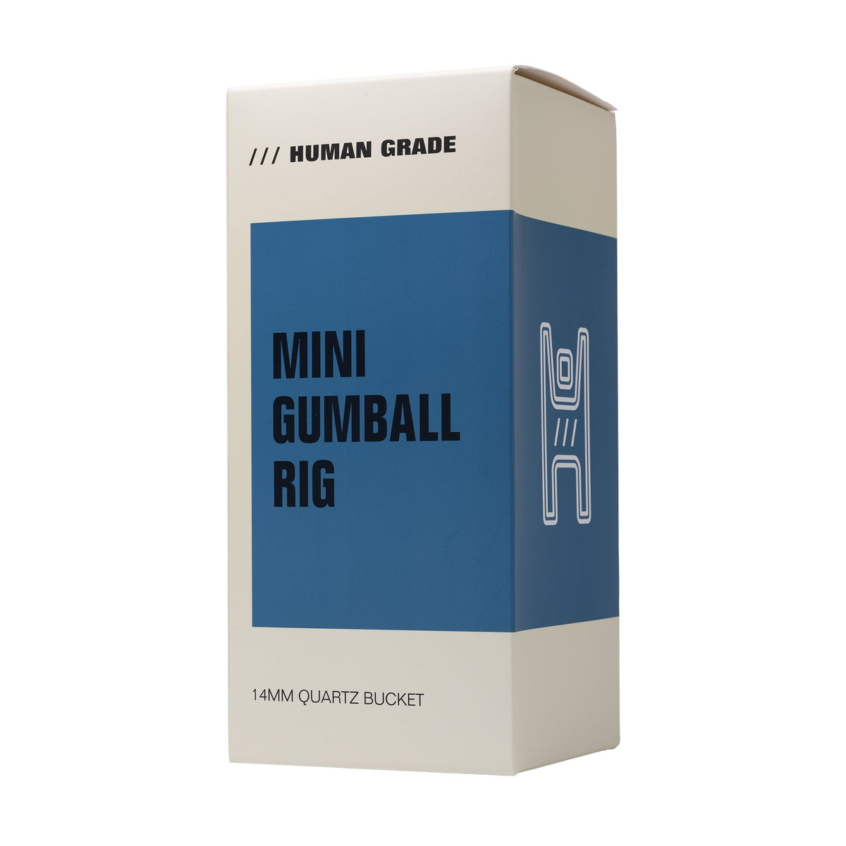Human Grade - 10" Mini Gumball Rig Glass Water Pipe