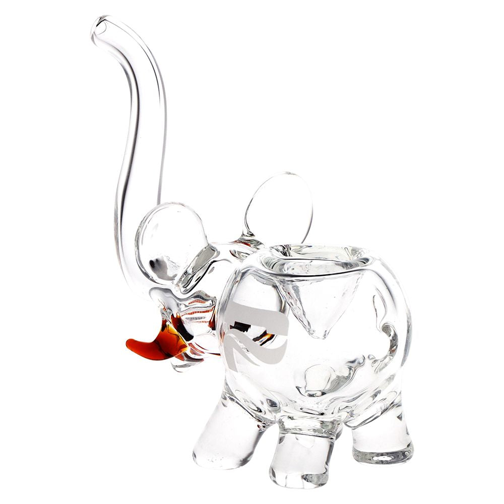 Pulsar ~ Elephant Glass Hand Pipe - 4"
