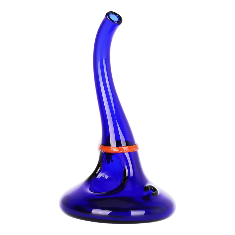 Witch's Hat Glass Hand Pipe - 4" / Colors Vary