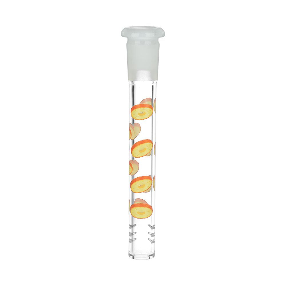 Pulsar ~ Pine alien Design Series Glass Beaker Water Pipe - 8"