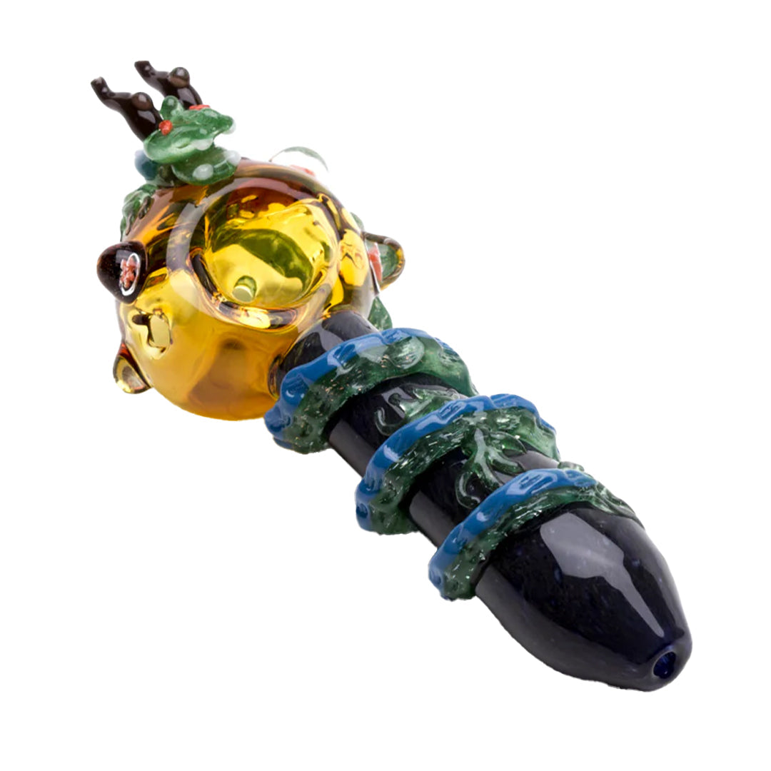 Empire Glassworks ~ Dragon Sphere Dry Pipe