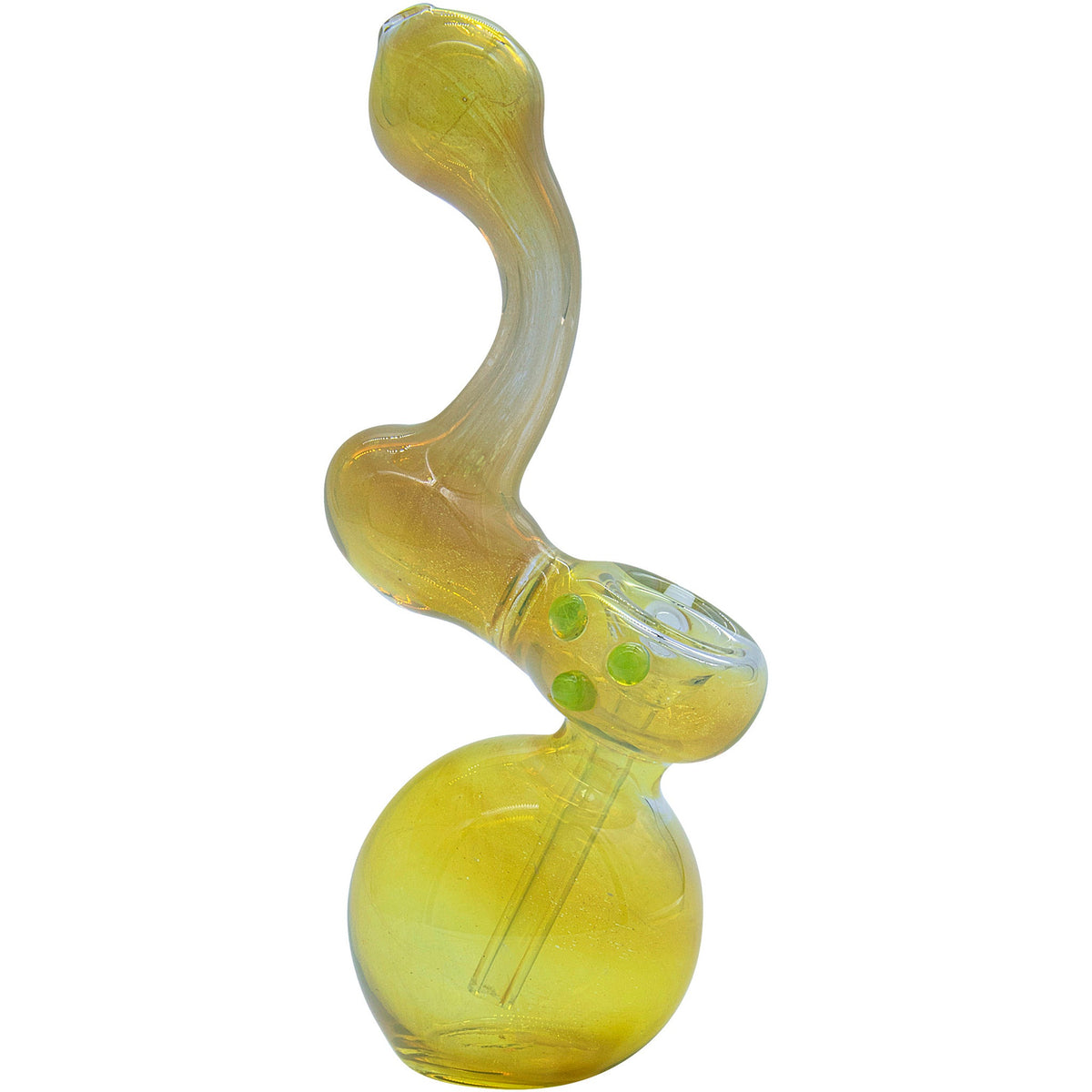 LA Pipes - "Silver Sherlock" Fumed Sherlock Bubbler Pipe (Various Colors)