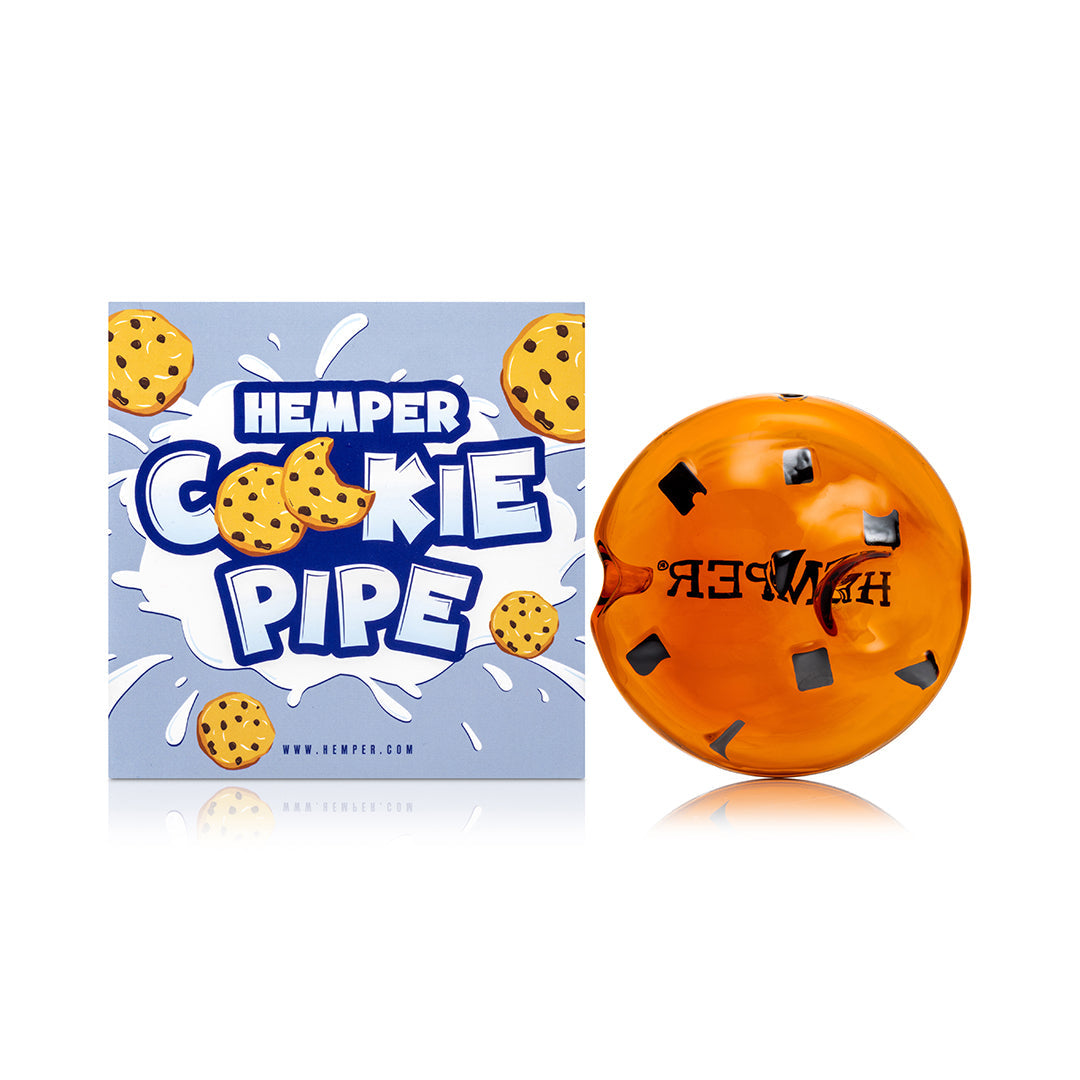 HEPER - Chocolate Chip Cookie 3 Inch Glass Hand Pipe