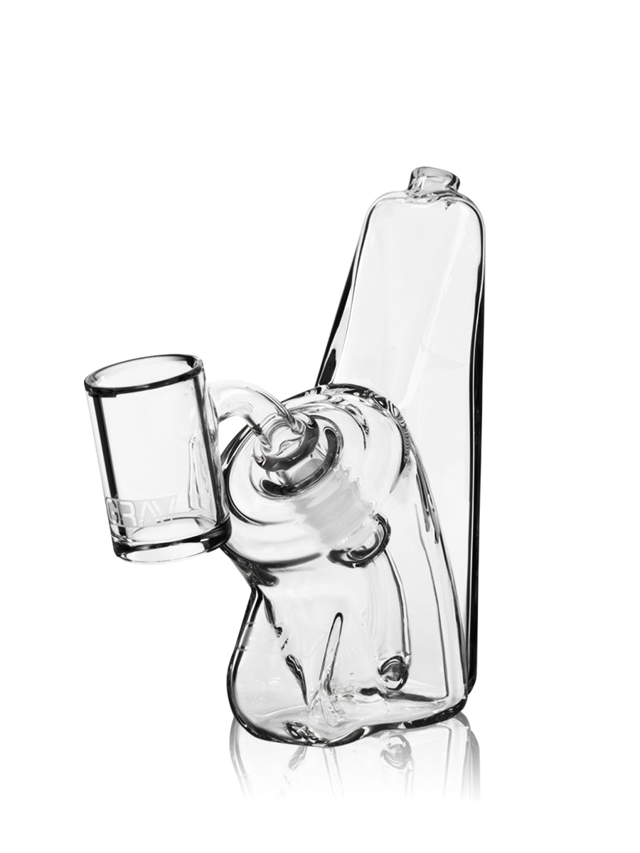 GRAV® > Wedge Bubbler Rig - Clear
