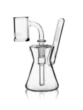 GRAV® > Hourglass Pocket Bubbler Rig - Clear