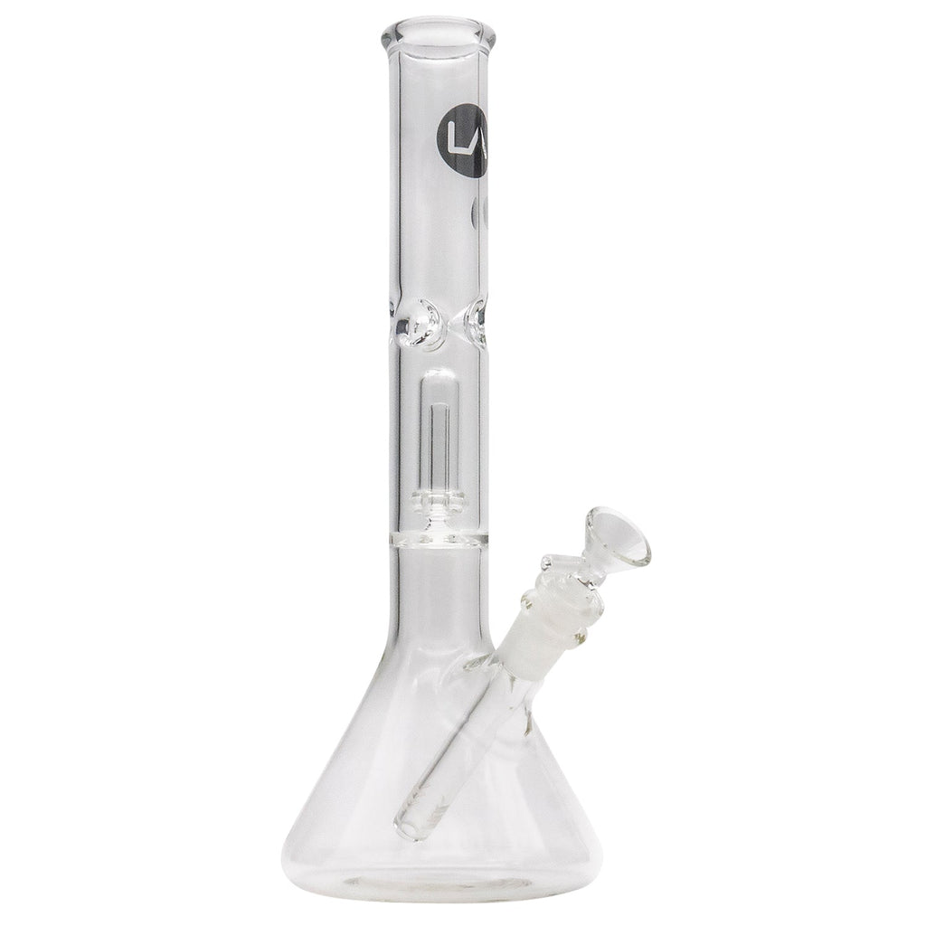 LA Pipes - Single or Double Showerhead Perc Beaker Bong
