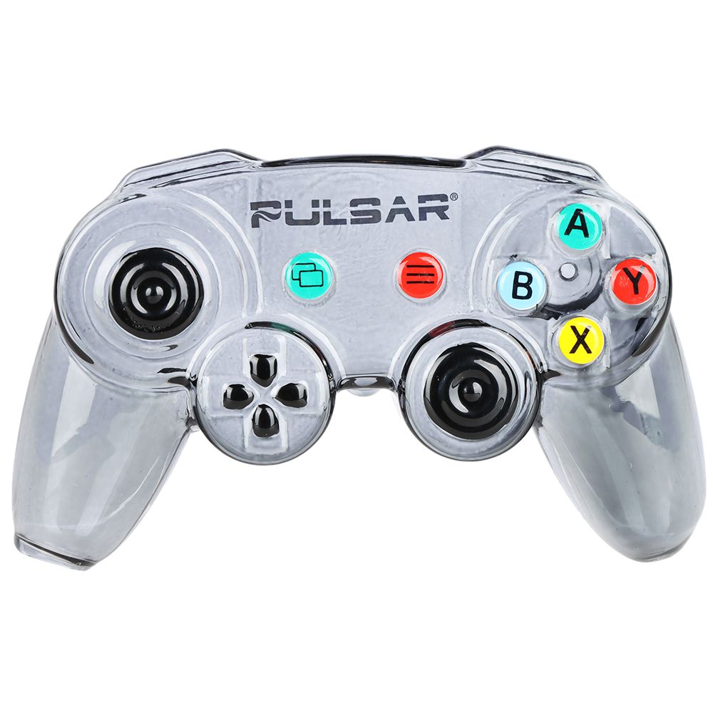 Pulsar ~ Game Controller Glass Hand Pipe - 5.5"