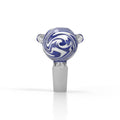 Honeybee Herb ~ GLASS FLOWER BOWL (FB-10)