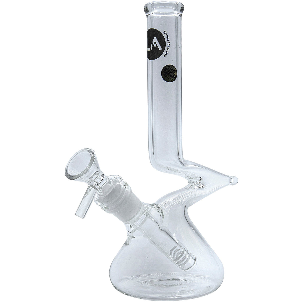 LA Pipes - "The Zag" Beaker Zong Style Bong