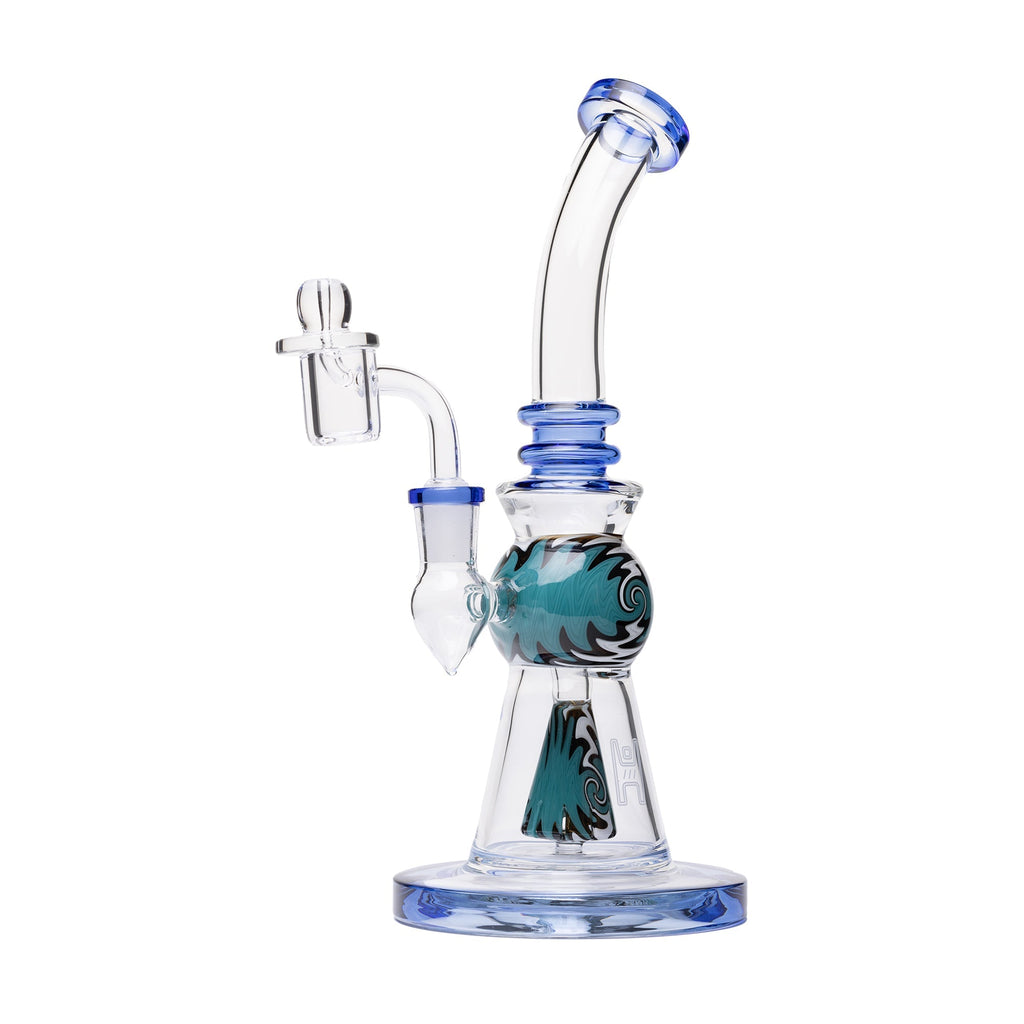 Human Grade - 10" Mini Gumball Rig Glass Water Pipe