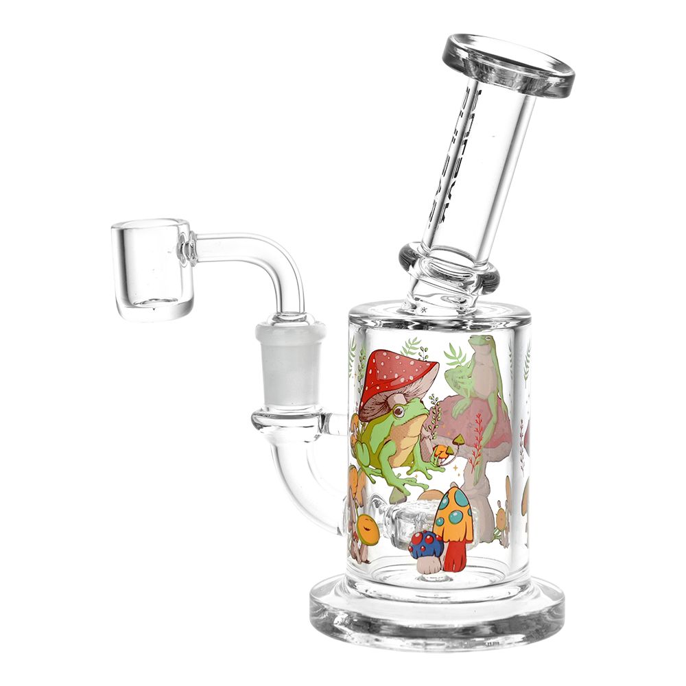 Pulsar ~ Froggy Fun Guy Glass Dab Rig - 6.25" / 14mm F