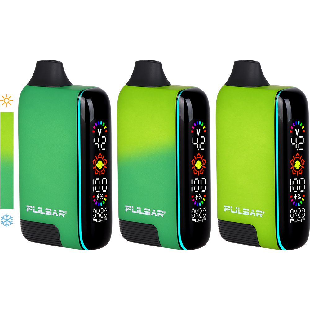 Pulsar ~ 510 DL 5.0 Precision Voltage Control LCD Screen Vape Bar | Thermo Series | 1000mAh